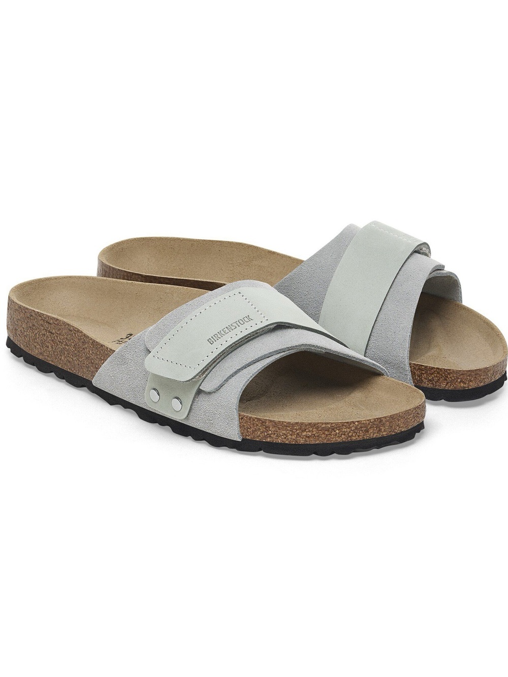 Birkenstock Women’s Oita Suede Leather Sandal - Sage Color Size 10 NWOT - Picture 2 of 12
